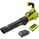 Садовый пылесос-воздуходувка Ryobi RY36BLXA-140P 36V MAX POWER + АКБ і ЗП (5133005418)