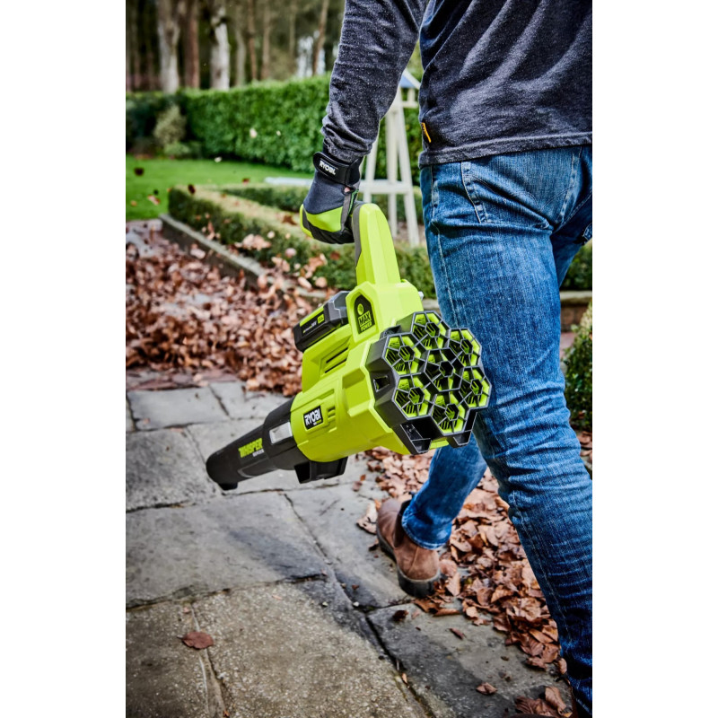 Садовый пылесос-воздуходувка Ryobi RY36BLXA-140P 36V MAX POWER + АКБ і ЗП (5133005418)