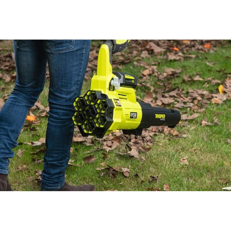 Садовый пылесос-воздуходувка Ryobi RY36BLXA-140P 36V MAX POWER + АКБ і ЗП (5133005418)
