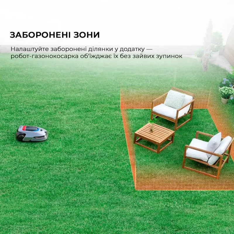 Газонокосилка аккумуляторная Dreame Roboticmower A2 (MXXA8210)