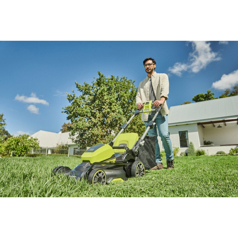 Газонокосарка акумуляторна Ryobi Max Power RY36LM40A-140 (5133005496)