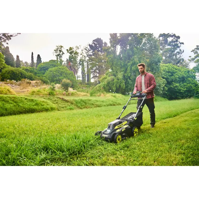 Газонокосилка аккумуляторная Ryobi RY36LMX51A-160 (5133004589)