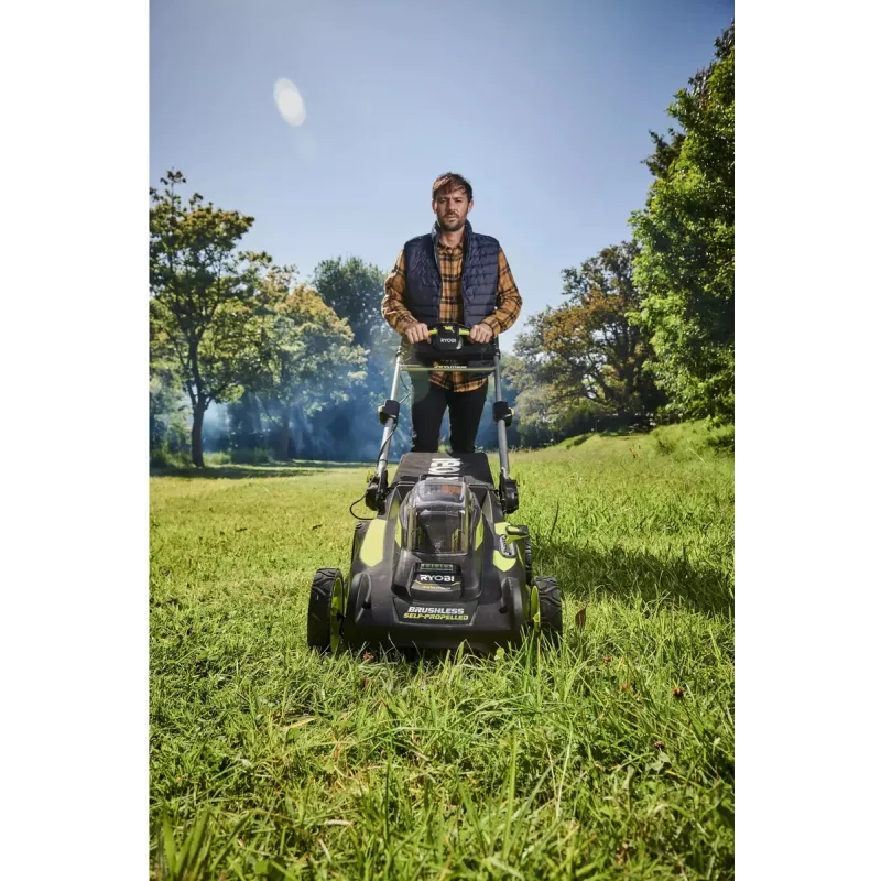 Газонокосилка аккумуляторная Ryobi RY36LMX51A-160 (5133004589)