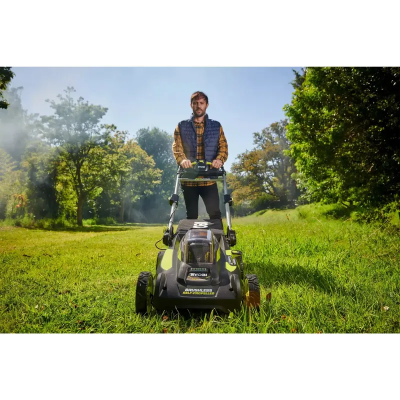 Газонокосилка аккумуляторная Ryobi RY36LMX51A-160 (5133004589)