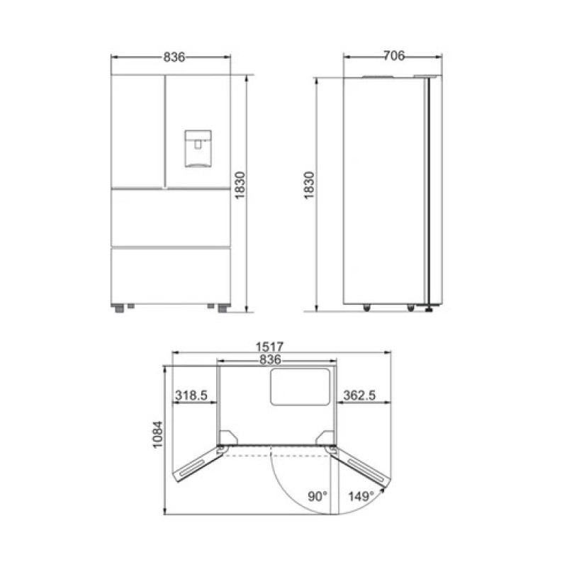 Холодильник Kaiser KS 80420 RN