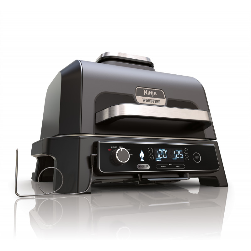 Гриль-барбекю электрический NINJA Woodfire Pro XL OG850EU