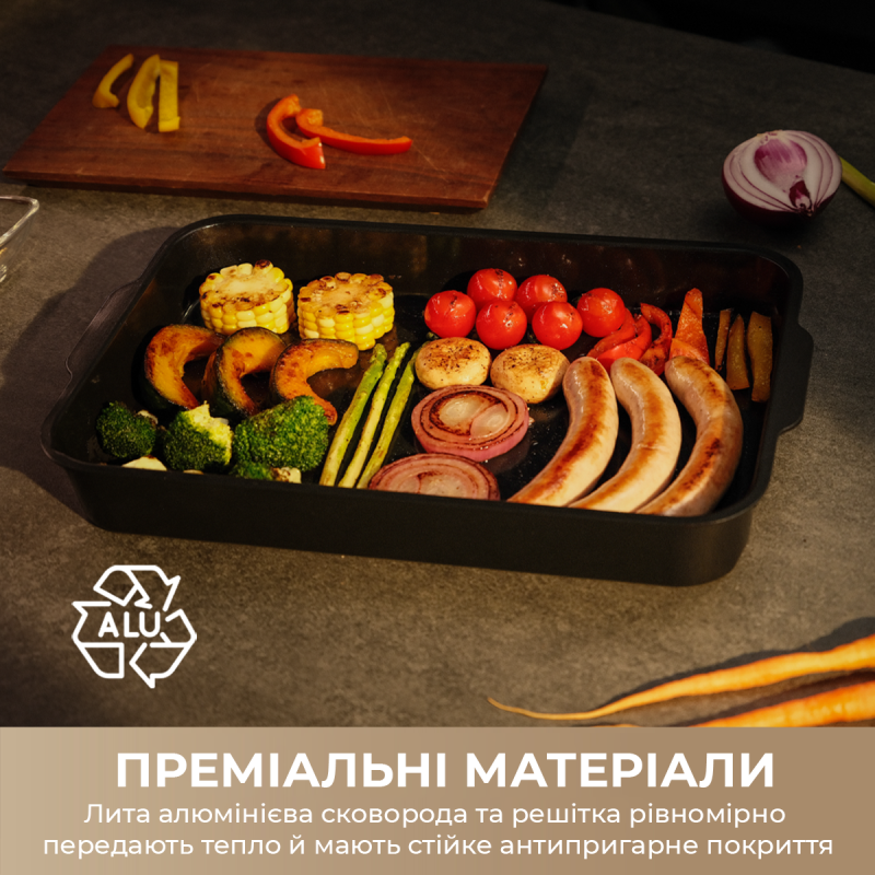 Гриль-барбекю електричний MOVA IG20 PRO Black (MOVA-IG20-PRO)