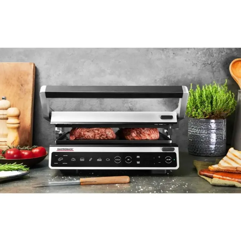 Гриль-барбекю электрический Gastroback Design BBQ Advanced Smart (42542)