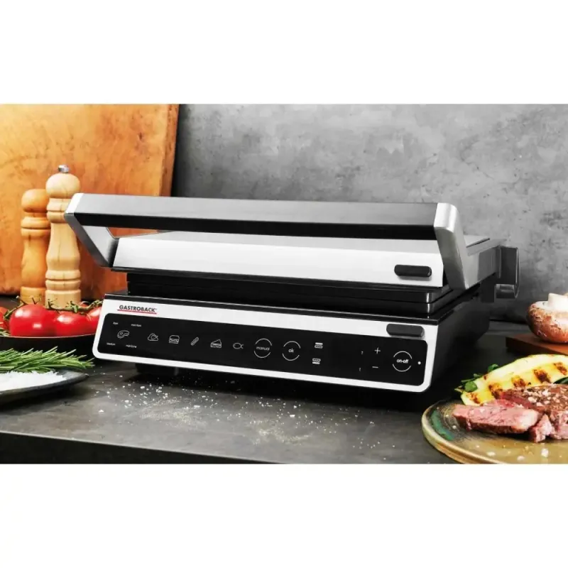 Гриль-барбекю электрический Gastroback Design BBQ Advanced Smart (42542)