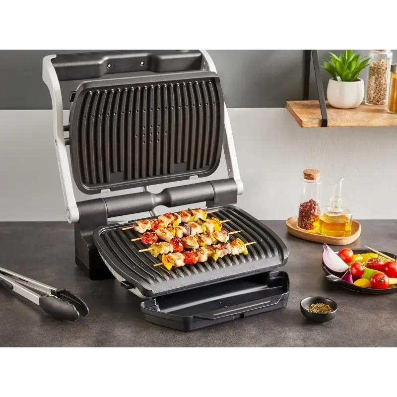 Гриль-барбекю электрический Tefal OptiGrill+ GC717D10
