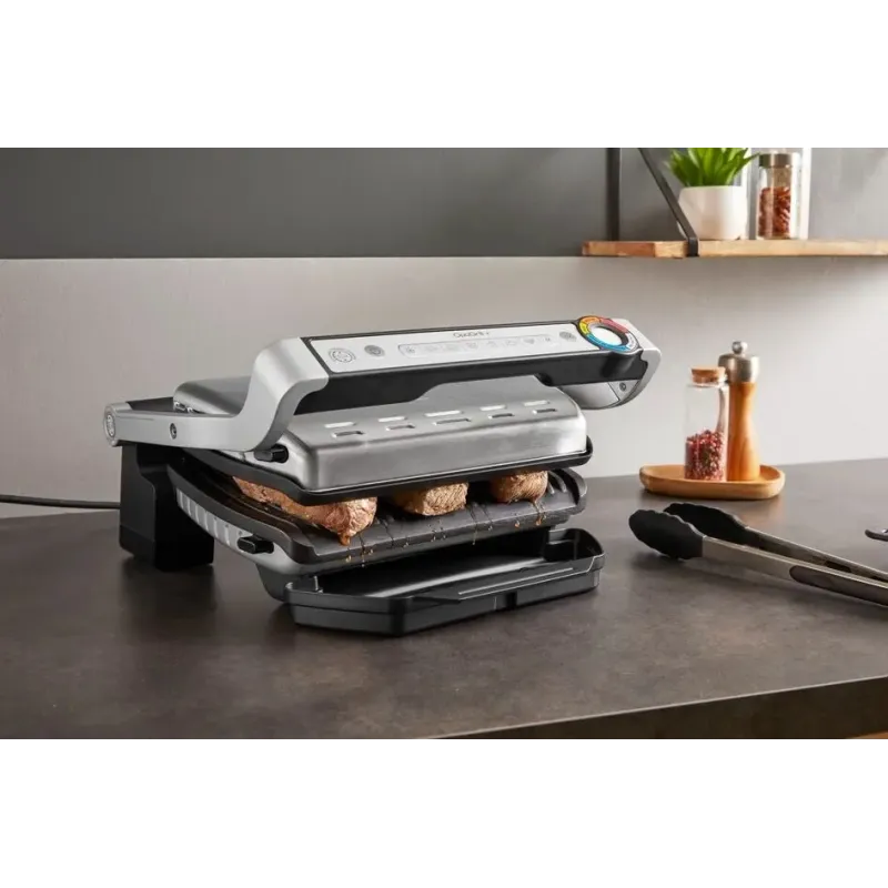 Гриль-барбекю электрический Tefal OptiGrill+ GC717D10