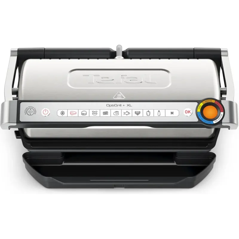 Гриль-барбекю электрический Tefal OptiGrill+ XL GC727D10