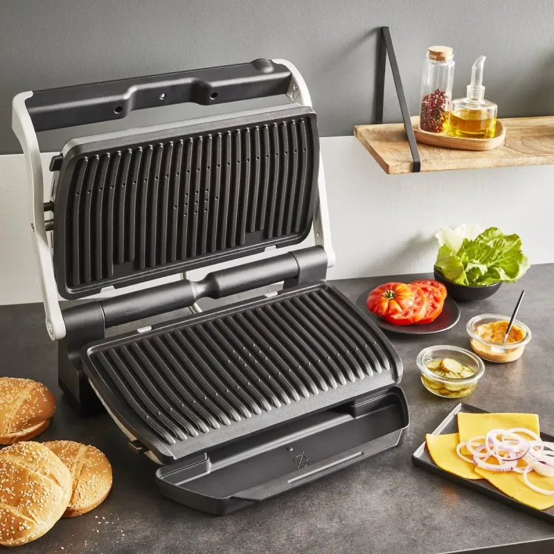 Гриль-барбекю электрический Tefal OptiGrill+ XL GC727D10
