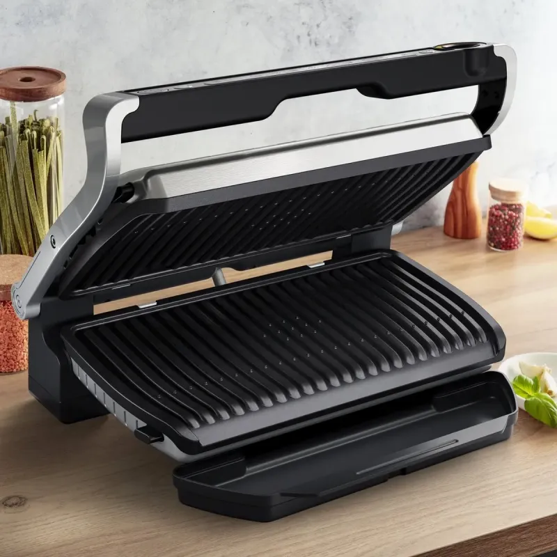 Гриль-барбекю электрический Tefal OptiGrill+ XL GC727D10