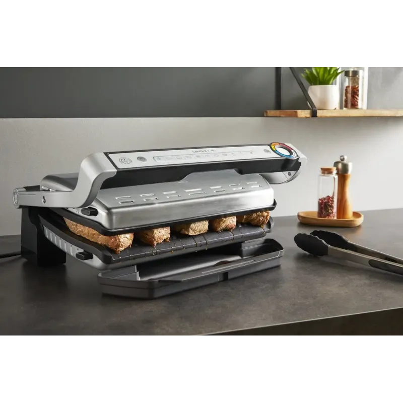 Гриль-барбекю электрический Tefal OptiGrill+ XL GC727D10