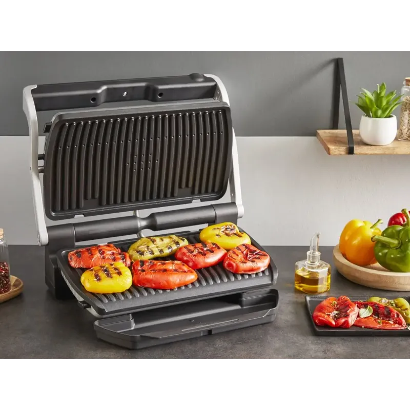 Гриль-барбекю электрический Tefal OptiGrill+ XL GC727D10