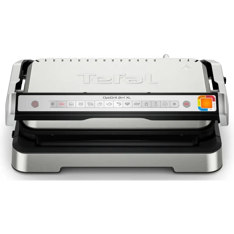 Гриль-барбекю электрический Tefal OptiGrill 2in1 XL GC782D30