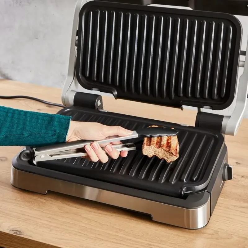 Гриль-барбекю электрический Tefal OptiGrill 2in1 XL GC782D30