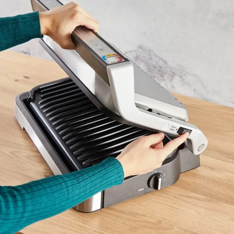 Гриль-барбекю электрический Tefal OptiGrill 2in1 XL GC782D30