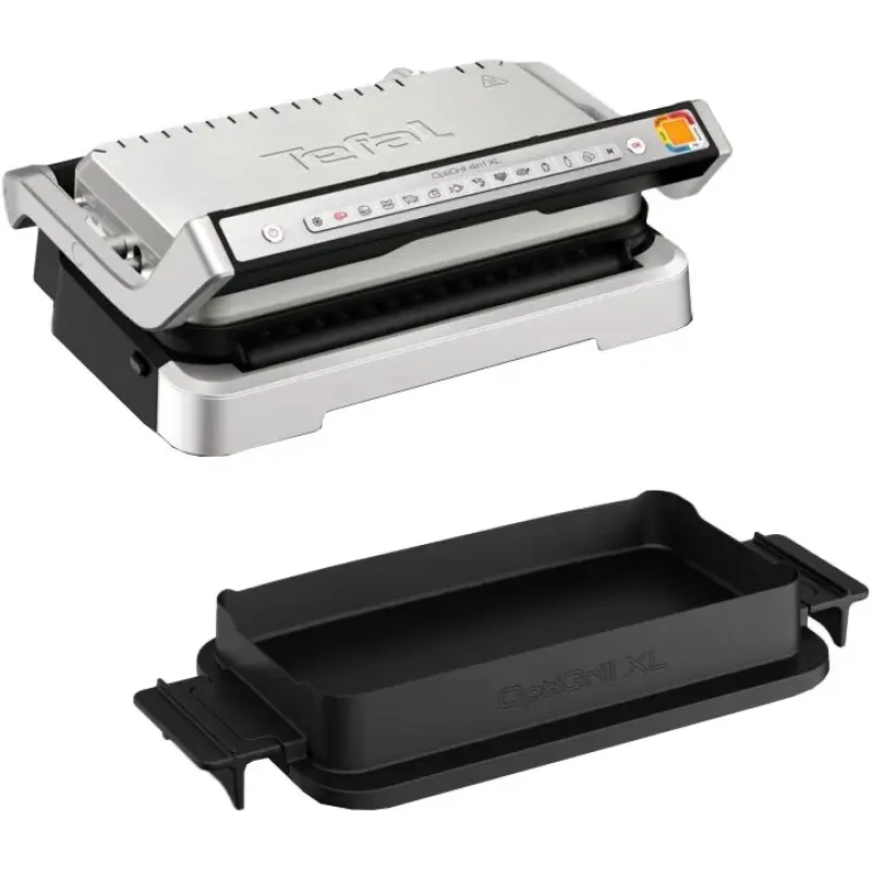 Гриль-барбекю электрический Tefal OptiGrill 4in1 XL GC784D30