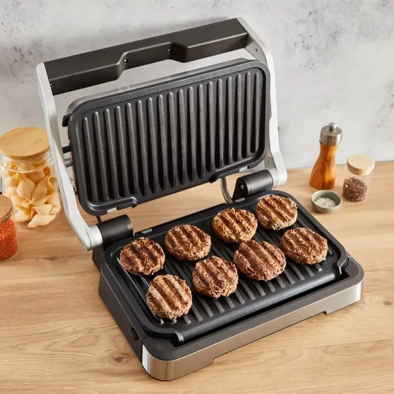 Гриль-барбекю электрический Tefal OptiGrill 4in1 XL GC784D30