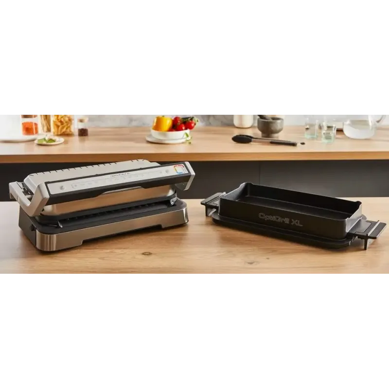 Гриль-барбекю электрический Tefal OptiGrill 4in1 XL GC784D30