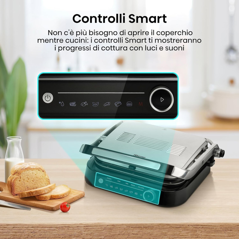 Гриль-барбекю електричний Hisense HCG2100S