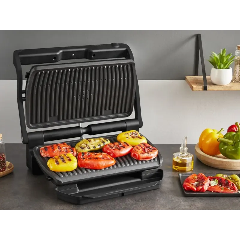 Гриль-барбекю электрический Tefal OptiGrill+ XL GC727810