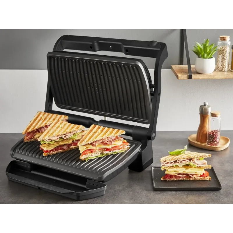 Гриль-барбекю электрический Tefal OptiGrill+ XL GC727810