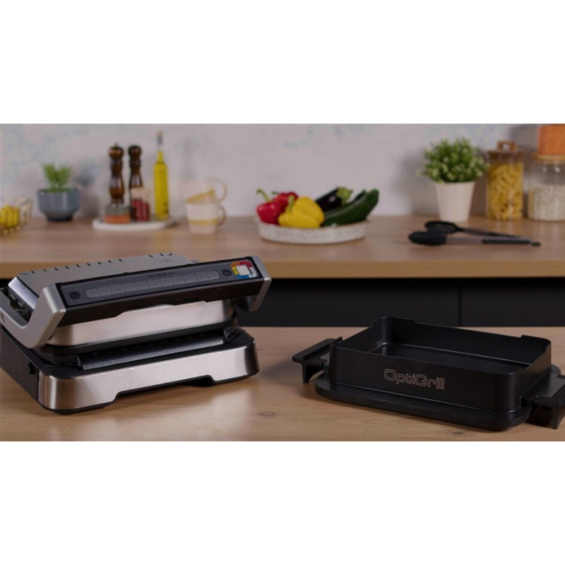 Гриль-барбекю електричний Tefal OptiGrill 4in1 GC774D30
