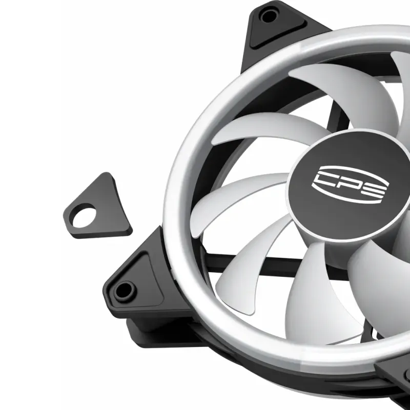 PCCOOLER F3 T120 ARGB BK 3IN1