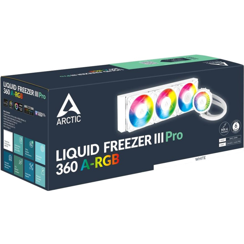 Arctic Liquid Freezer III Pro 360 A-RGB White (ACFRE00188A)