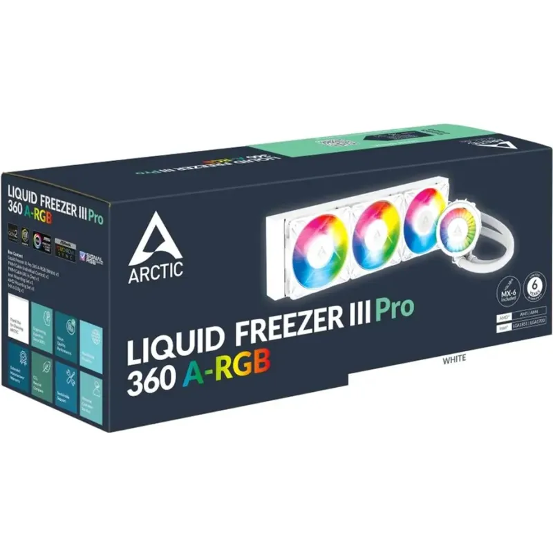 Arctic Liquid Freezer III Pro 360 A-RGB White (ACFRE00188A)