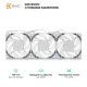 EKWB EK-Nucleus AIO CR240 Lux D-RGB White (3831109897843)