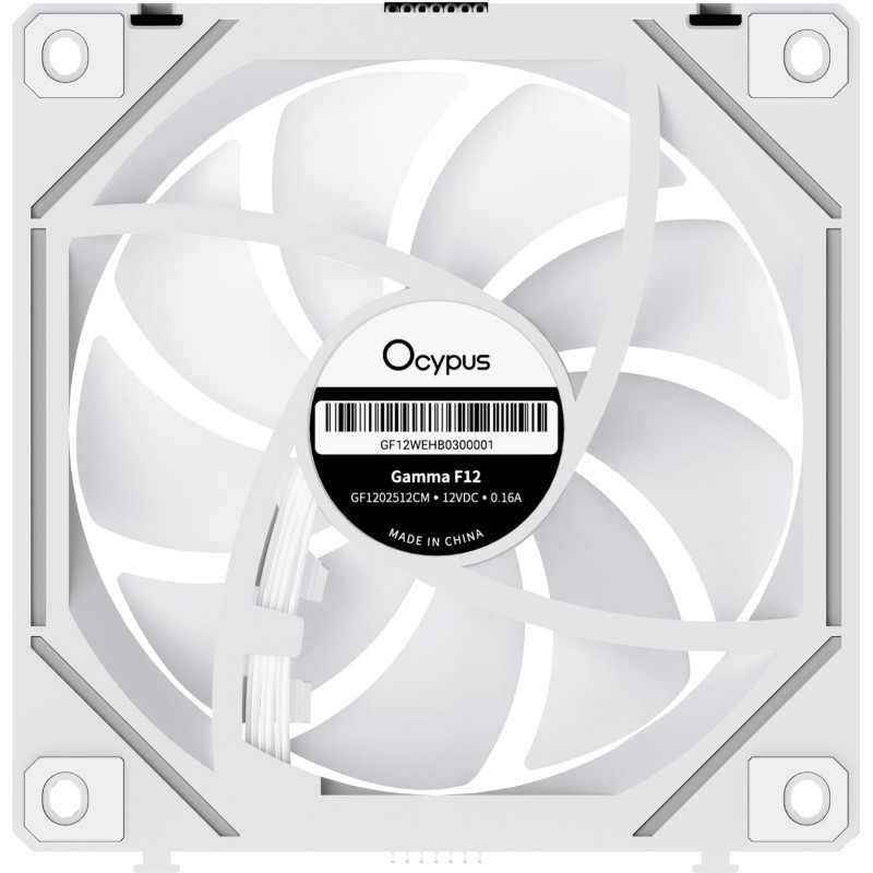 Ocypus Gamma F12 UNI ARGB Reverse Blade 3 in 1 (GAMMA-F12-WH3AM01U-GL)