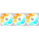 GIGABYTE EZ CHAIN RVS FAN 120 ICE (GP-GBT EZRVSFAN1203 ICE)