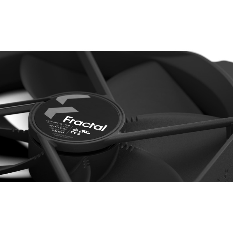 FRACTAL DESIGN FD-FAN-DYN-X2-GP18-PWM-BK