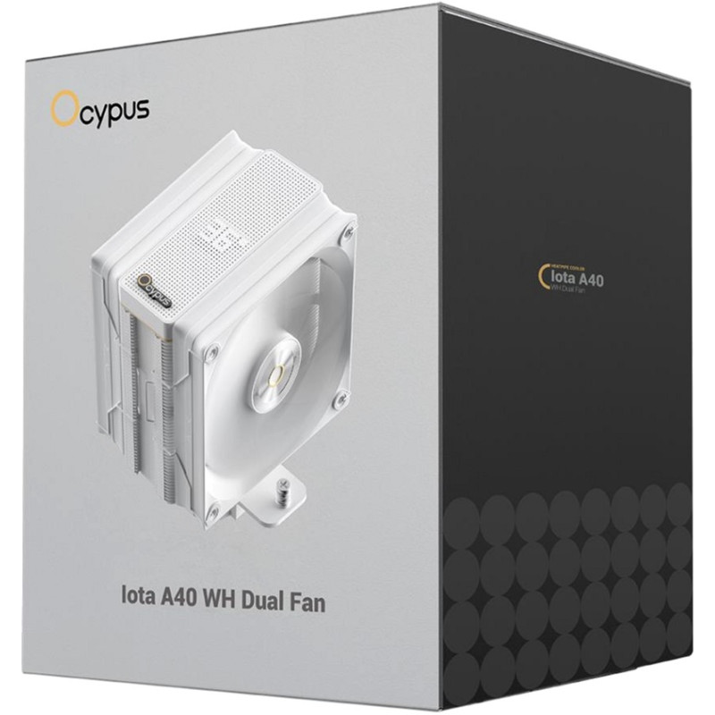 Ocypus IOTA A40 WH DUAL FAN (IOTA-A40-WH2NNWD00X-GL)