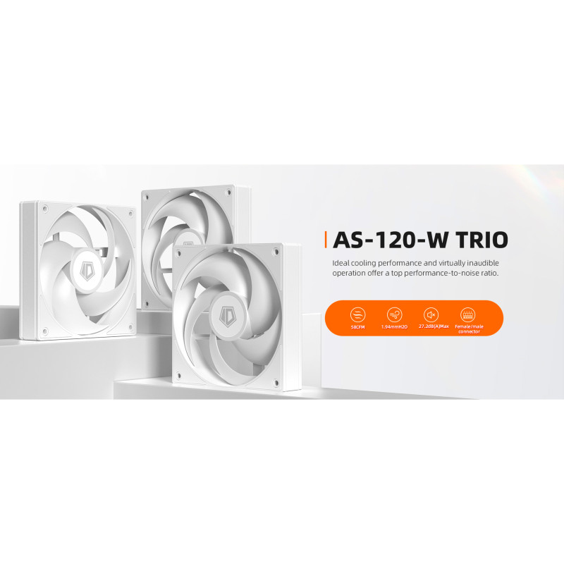 ID-COOLING AS-120-W Trio