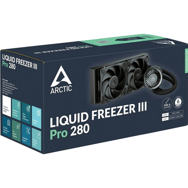 Arctic Liquid Freezer III Pro 280 (ACFRE00179A) Black