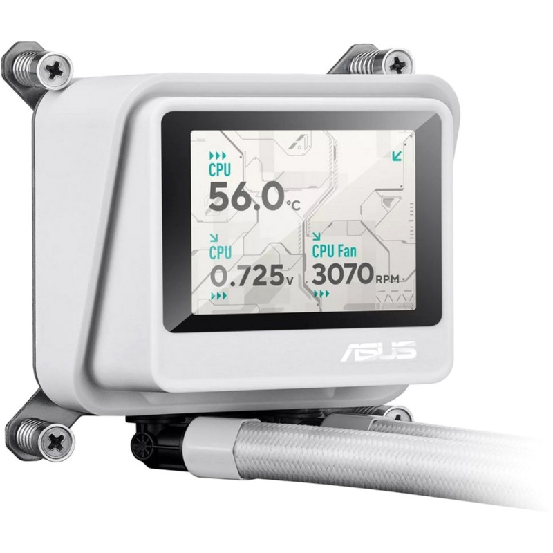 Asus Max Gaming LC 360 ARGB LCD White (90RC01G2-B0EAY0)