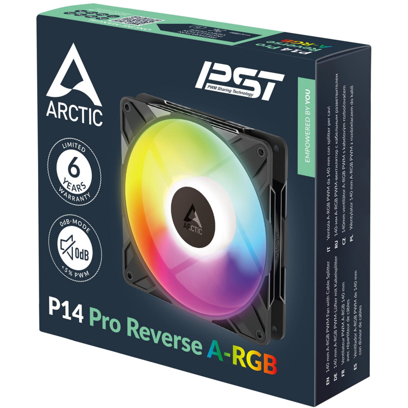 Arctic P14 Pro Reverse A-RGB - 3 Pack (ACFAN00327A)