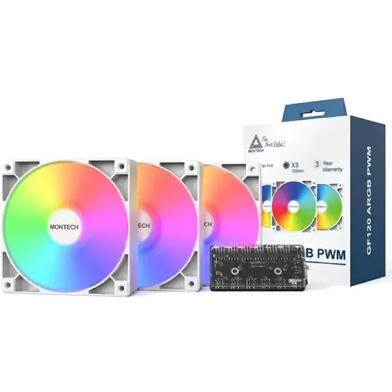 MONTECH GF120 V2 ARGB PWM 3I1(W)