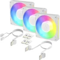Arctic BioniX P12 A-RGB 120MM 3-PACK White (ACFAN00338A)