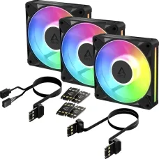 Arctic BioniX P12 A-RGB Black 3pcs (ACFAN00337A)