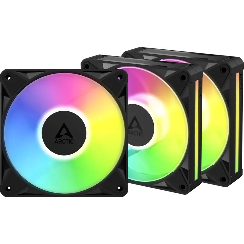 Arctic BioniX P12 A-RGB Black 3pcs (ACFAN00337A)