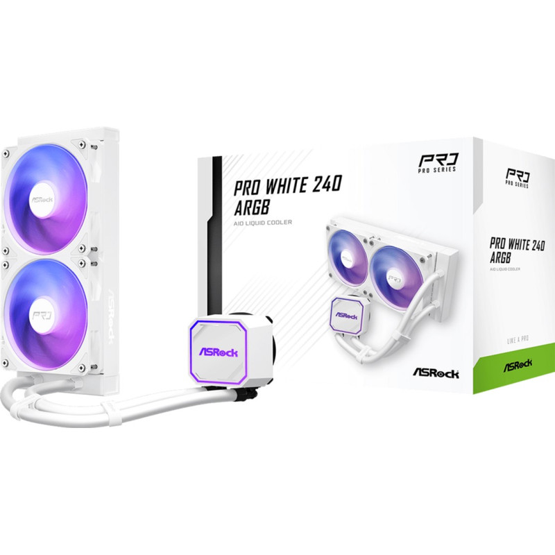 ASRock Pro White 240 ARGB
