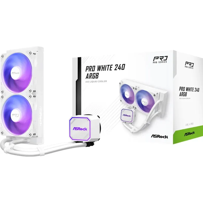 ASRock Pro White 240 ARGB