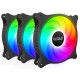 PCCOOLER FX 120 ARGB BK 3in1