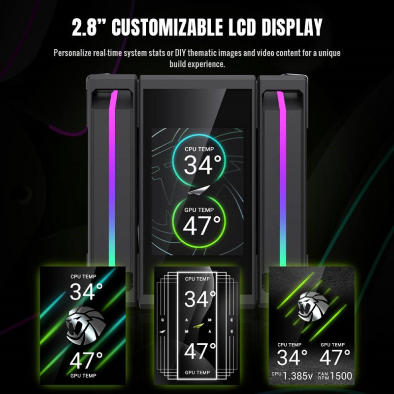 GameMax Sigma 620 Black (SIGMA 620 BK)